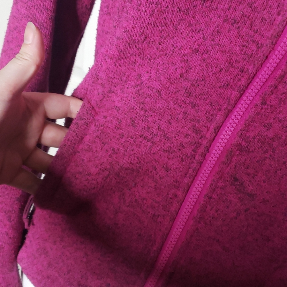 The NorthFace Pink Black Sweatshirt Size XS - Picture 4 of 9